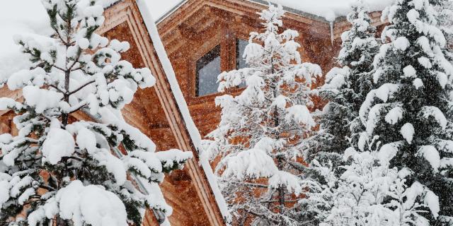 Chutes de neige abondantes dans les villages de Vars