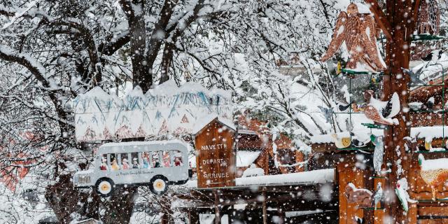 Chutes de neige abondantes dans les villages de Vars