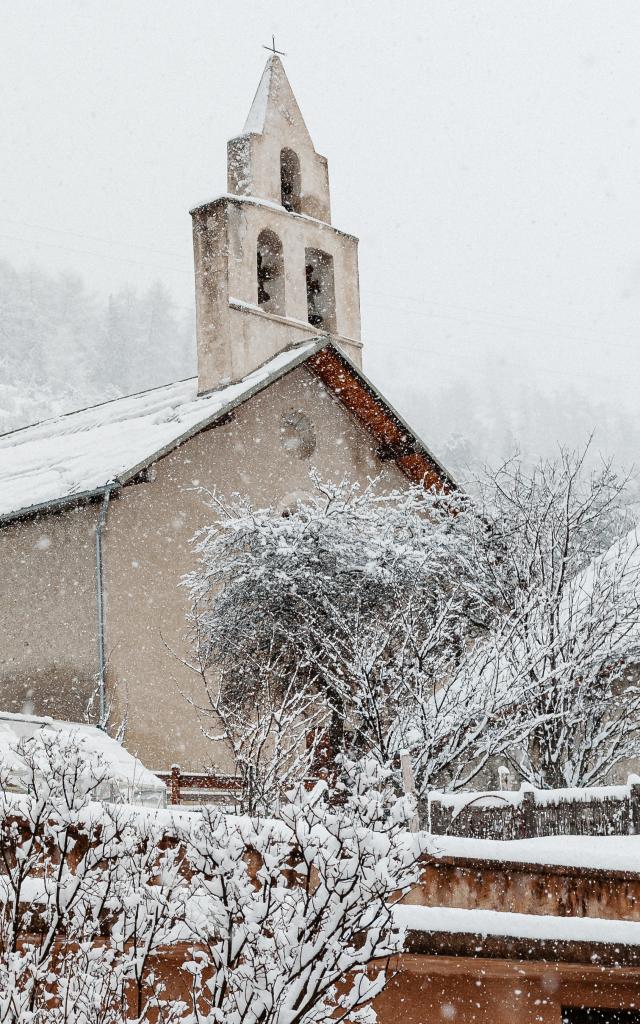 Temple protestant à Vars Saint Marcellin