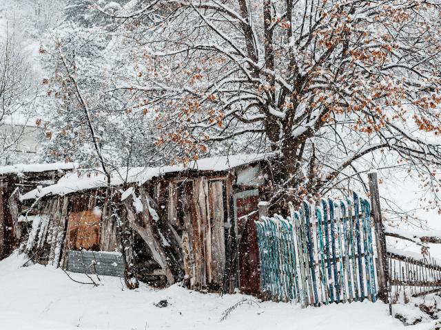 Chutes de neige dans les villages de Vars