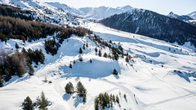 Vars Sainte Catherine, les sentiers pédestres