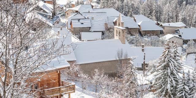 Vars Saint Marcellin sous la neige