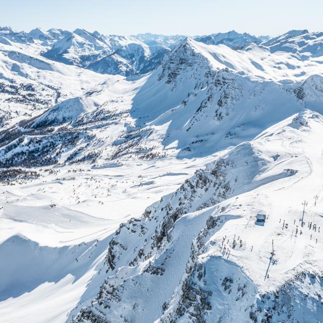 Point culminant du domaine de la Forêt Blanche, Chabrières 2750 m