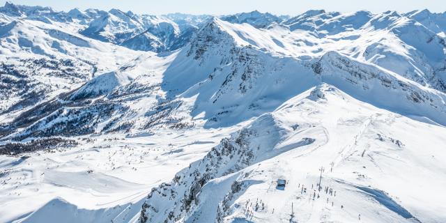 Sommet de Chabrières, point culminant du domaine skiable de la Forêt Blanche