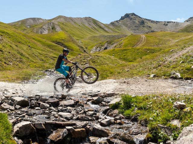 La descente VTT Vars - Embrun