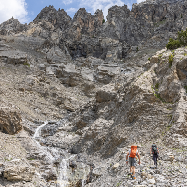 L'oratoire et la source de la Font Sancte - randonnée à Vars