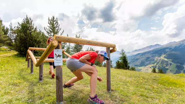 Sentiero sportivo di Vars