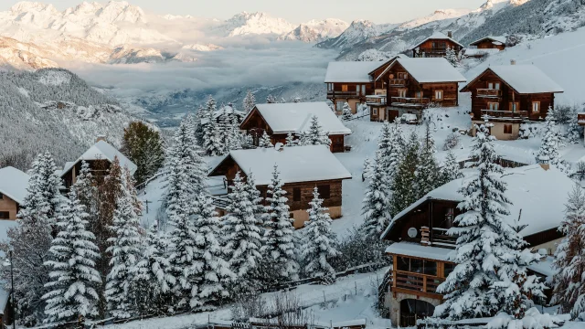 Vars sous la neige