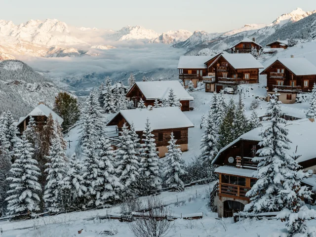 Vars sous la neige