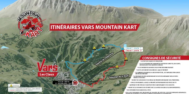 Carte Itineraires Kart