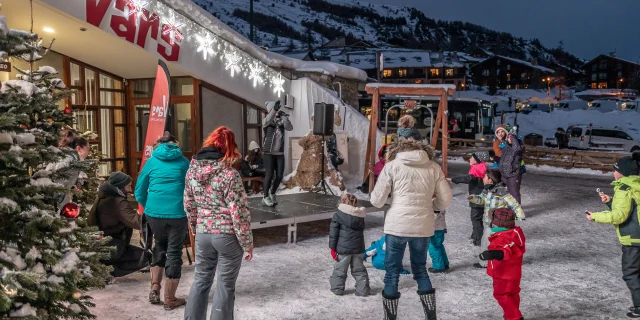 Animations à Vars durant l'hiver