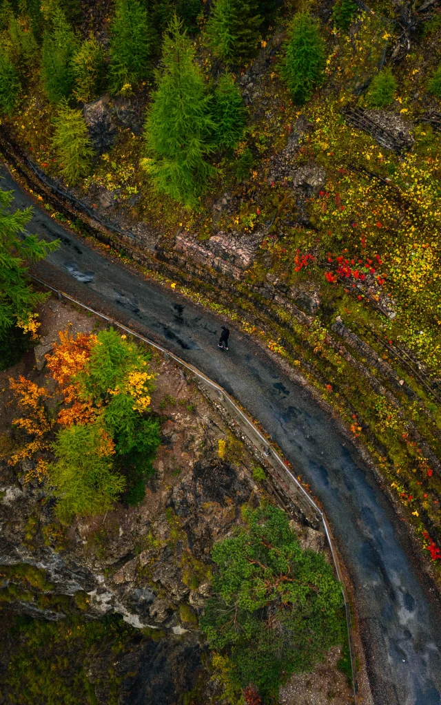 Val d'Escreins en automne