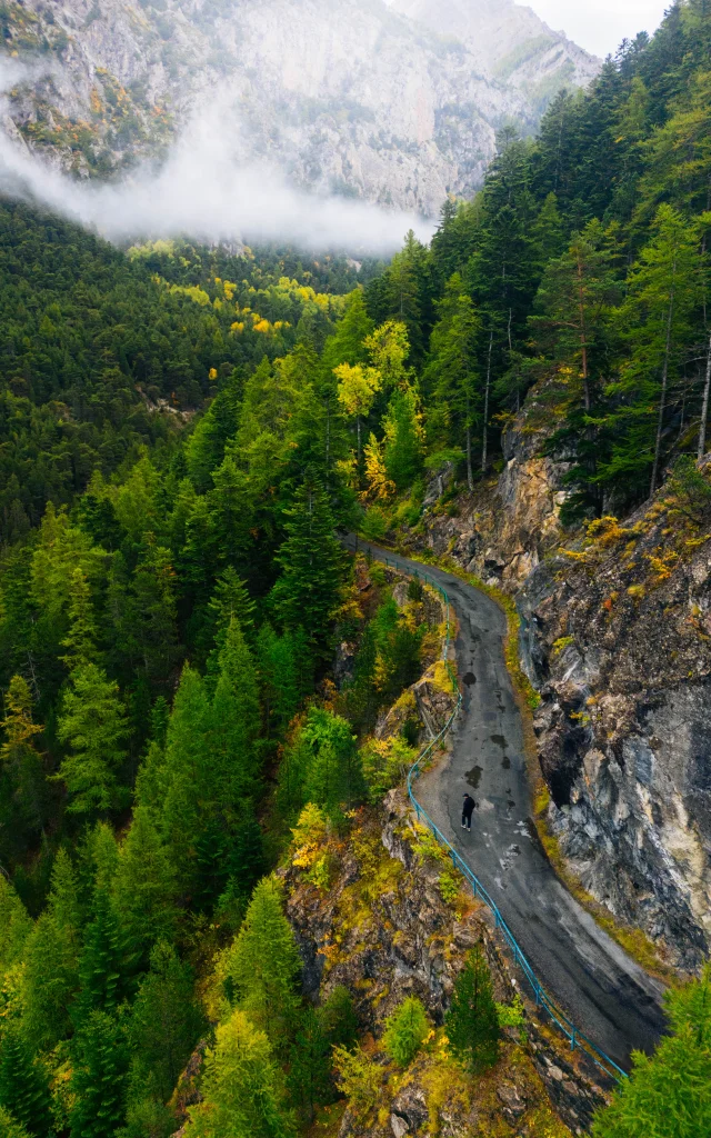 Val d'Escreins en automne