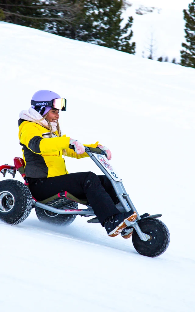 Vars Mountain Kart au mois de décembre 2024