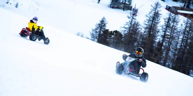 Vars Mountain Kart au mois de décembre 2024