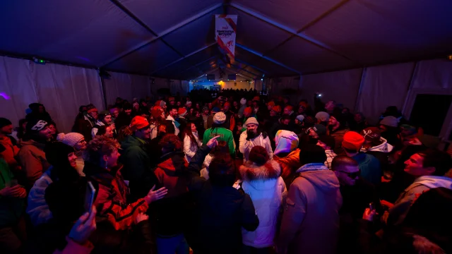 Concert à l'Outdoormix Winter Festival