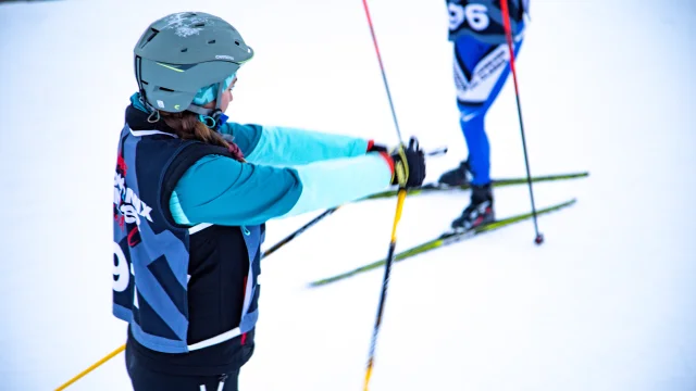 Ski de fond à l'Outdoormix Winter Festival