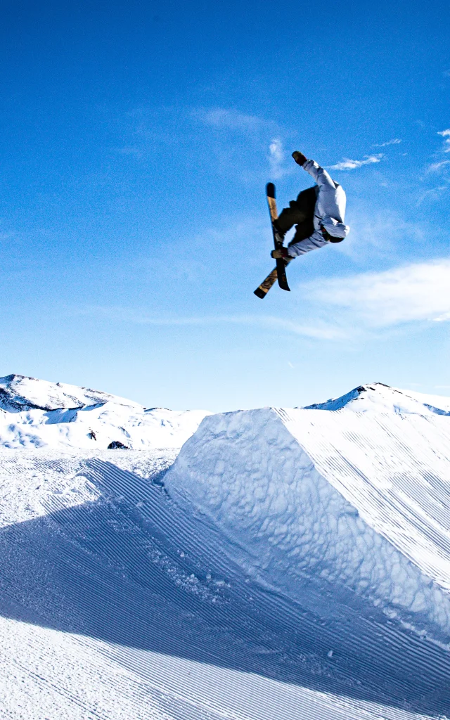 Ski freestyle sur le Varspark