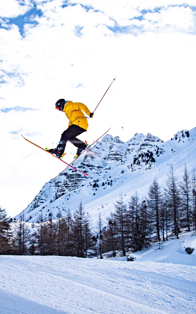 Ski freestyle sur le Varspark